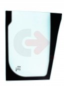 SKLO ČELNÍ LAMINOVANÉ ZELENÉ SE SÍTOTISKEM JCB CVA 827/80142