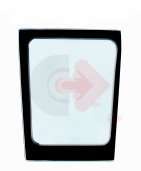 ČELNÍ SKLO LEVÉ DOLNÍ LAMINOVANÉ JCB CVA 827/30563