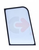 SKLO DVEŘÍ TVRZENÉ ZELENÉ SE SÍTOTISKEM CVA CAT 2501012