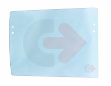 ČELNÍ SKLO TVRZENÉ ZELENÉ JCB CVA JHN0141