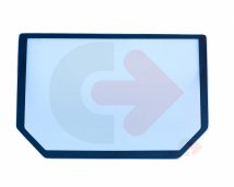 ZADNÍ SKLO TRVRZENÉ ZELENÉ SE SÍTOTISKEM CVA CAT 3918724