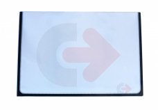 ČELNÍ SKLO SPODNÍ TVRZENÉ BEZBARVÉ SE SÍTOTISKEM CVA JCB 234/00707