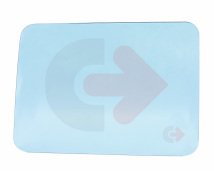 ZADNÍ SKLO TVRZENÉ ZELENÉ CVA JCB 827/80218