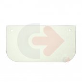 SKLO ČELNÍ SPODNÍ TVRZENÉ ZELENÉ CVA KOMATSU 20Y-54-51812