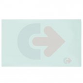 ČELNÍ SKLO SPODNÍ TVRZENÉ ZELENÉ SE SÍTOTISKEM BOBCAT, DOOSAN CVA 7006172