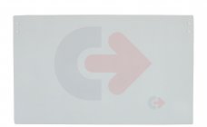 ČELNÍ SKLO SPODNÍ TVRZENÉ ZELENÉ CVA VOLVO V17434565