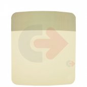 ZADNÍ SKLO TVRZENÉ ZELENÉ SE SÍTOTISKEM KOMATSU 22J-54-R4410